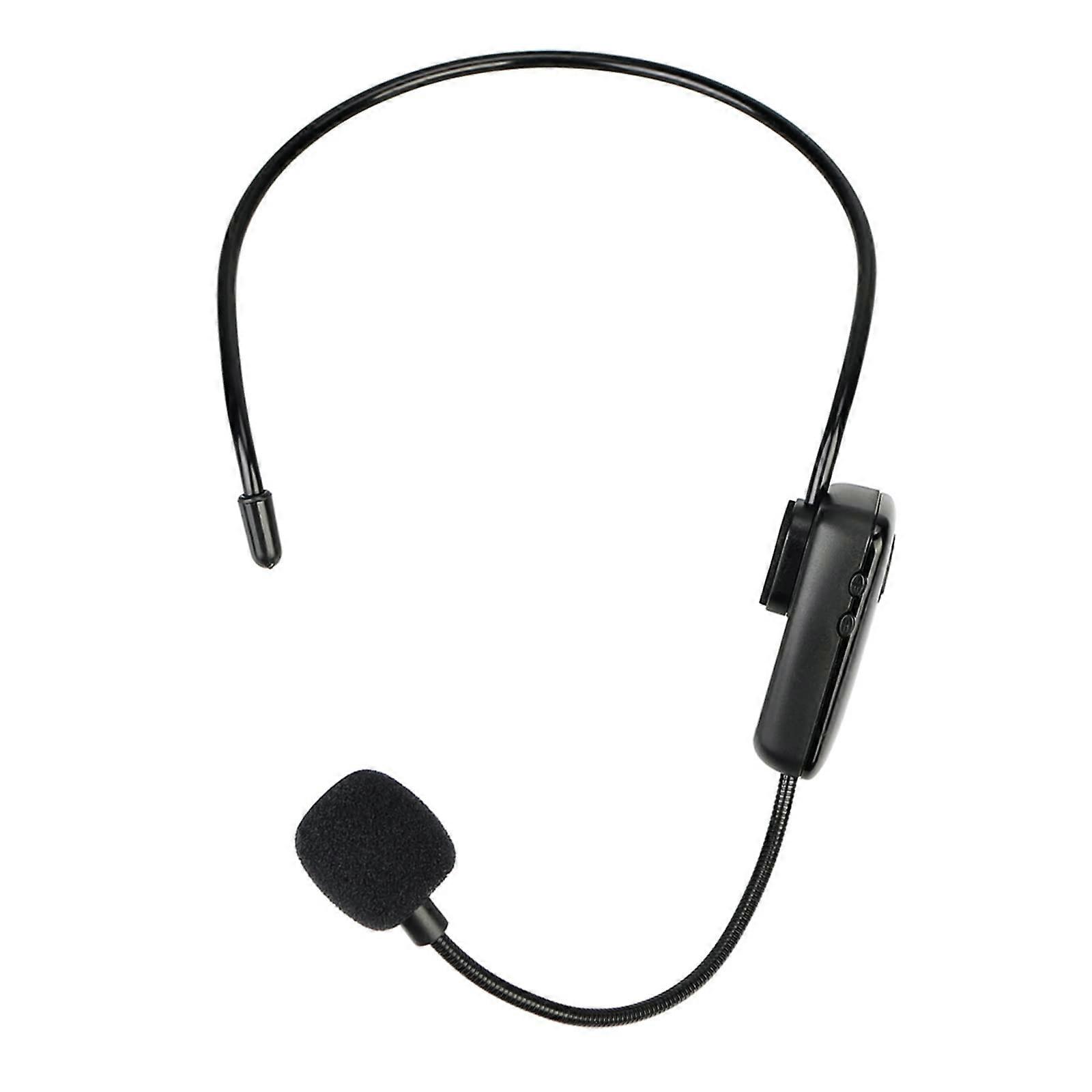 Microphone Capacitor Headset for Teaching and Meetings, FM 87-108MHz, Portable Megaphone Radio Microphone