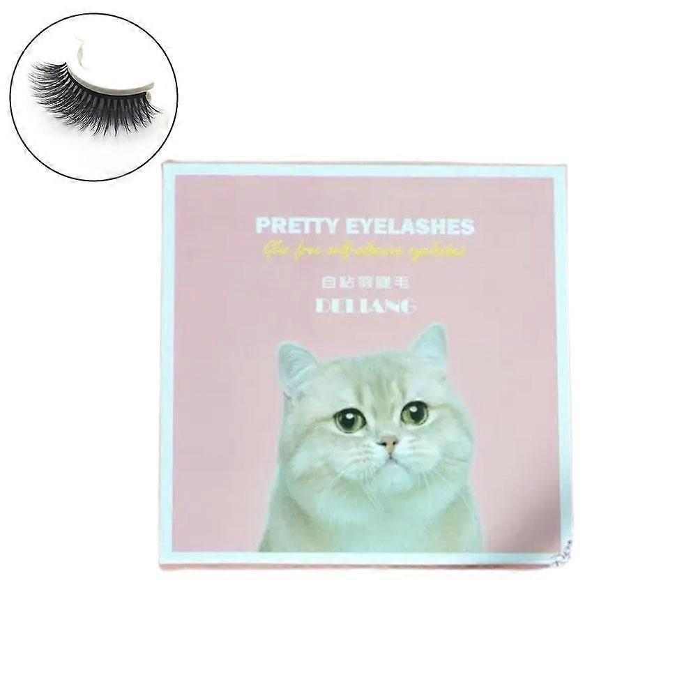 False Eyelashes Set, 3-Piece Installation for Natural Look, Soft & Durable, Reusable with Regeneration Pen