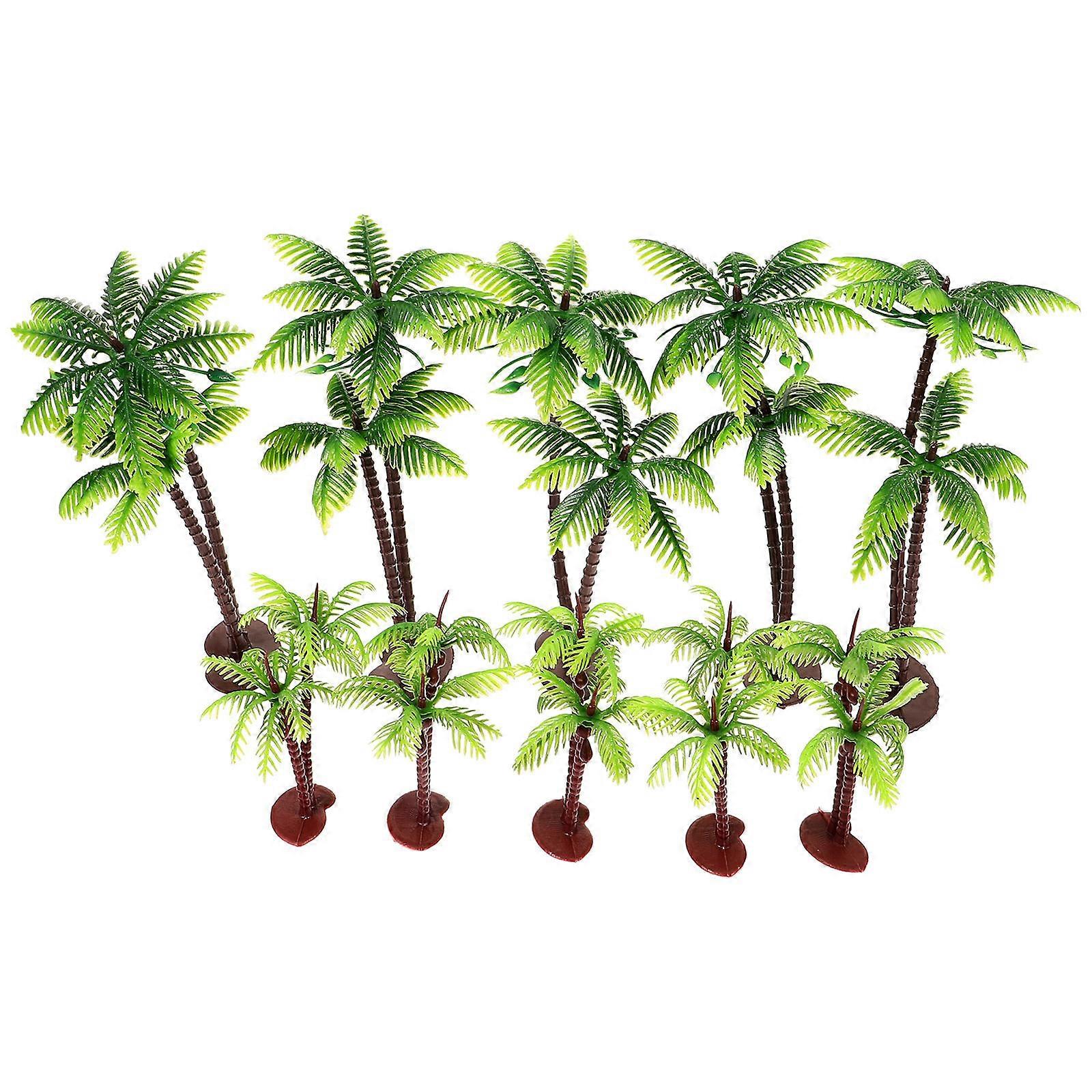 Mini Palm Tree Landscape Design For Realistic Design 10Pcs