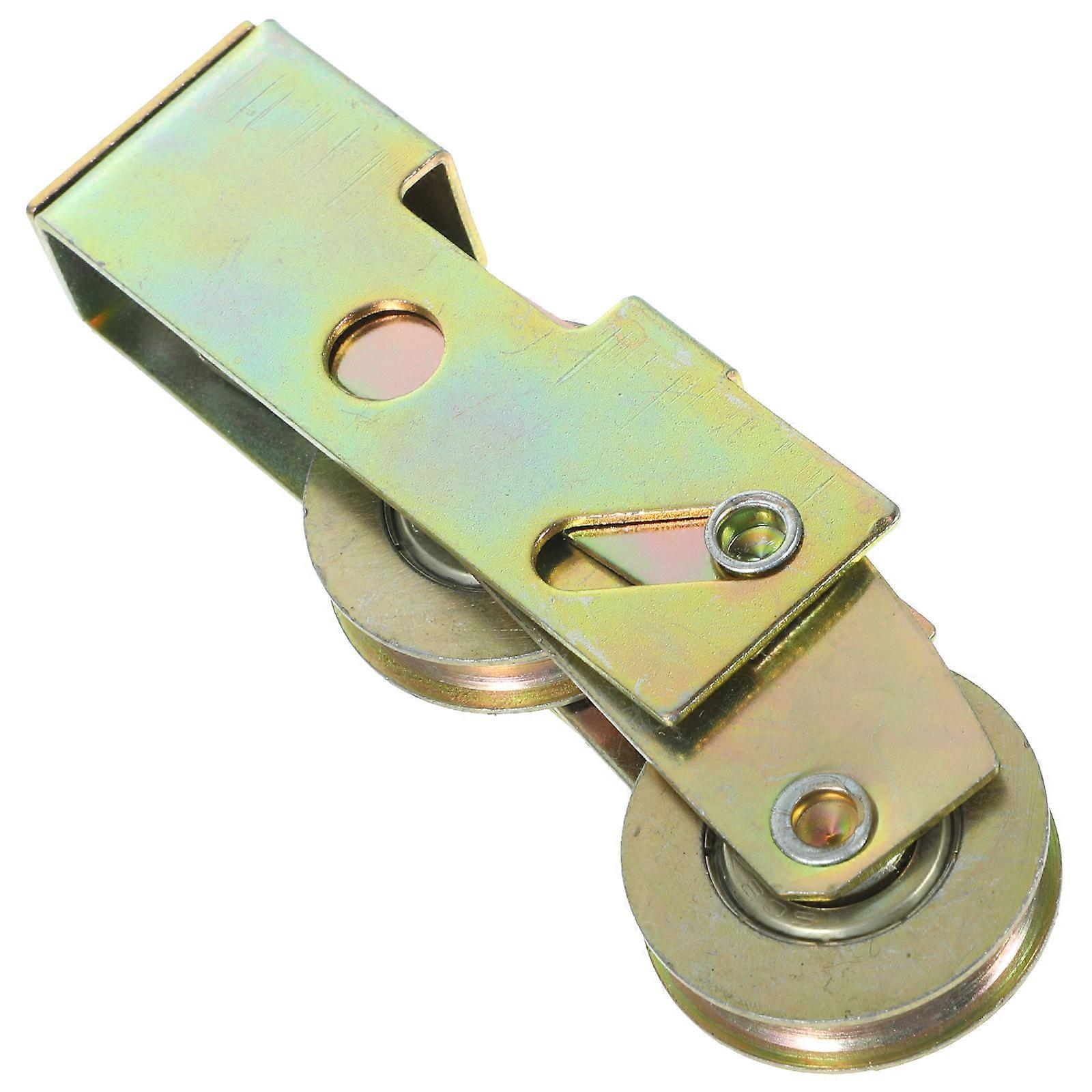 Sliding Door Roller Pulleys Durable Noise Reducing Bearing Wheel for Smooth Operation in Garage Barn Warehouse Use