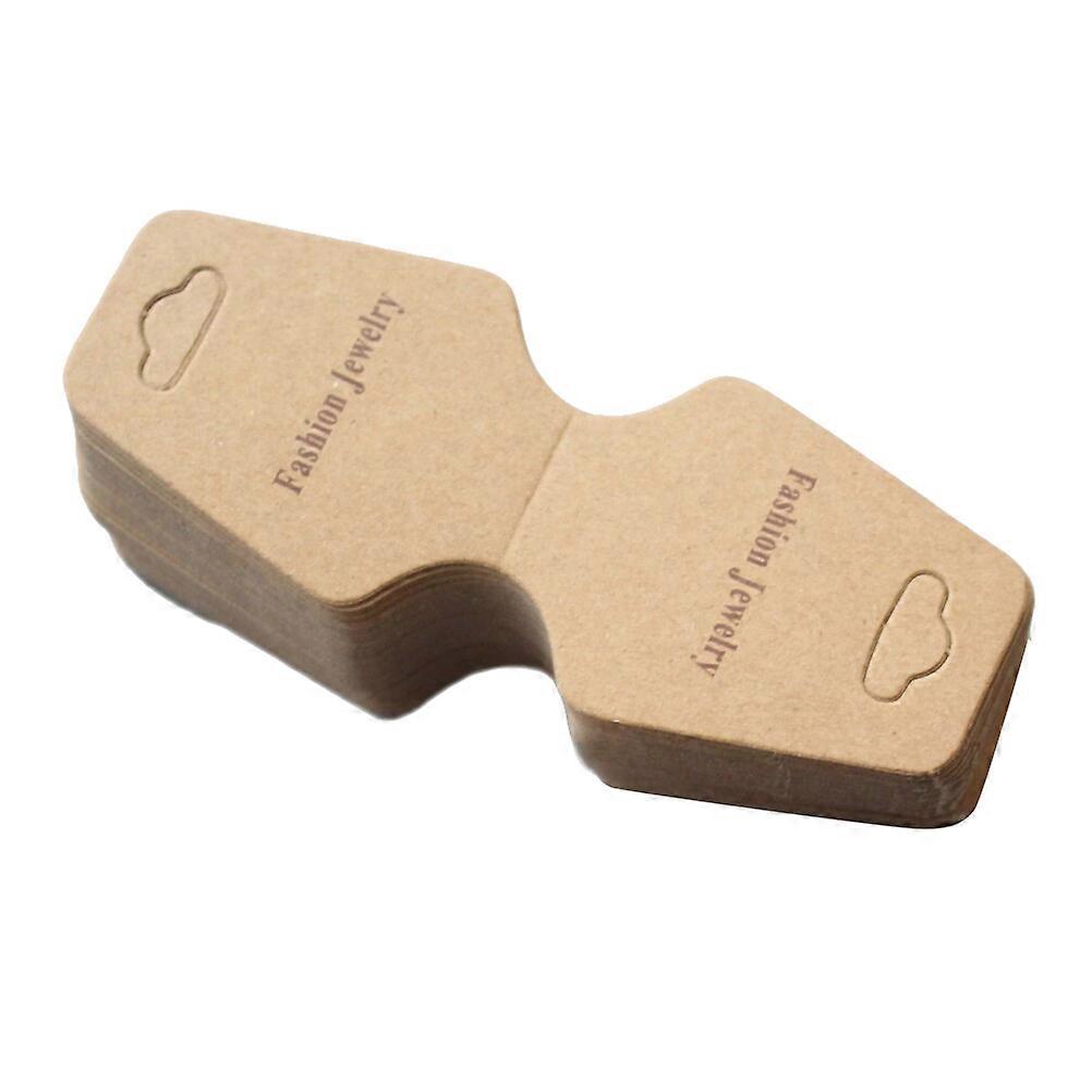 Jewelry Tags for Pricing Kraft Paper Material Wedding Name Cards 100Pcs