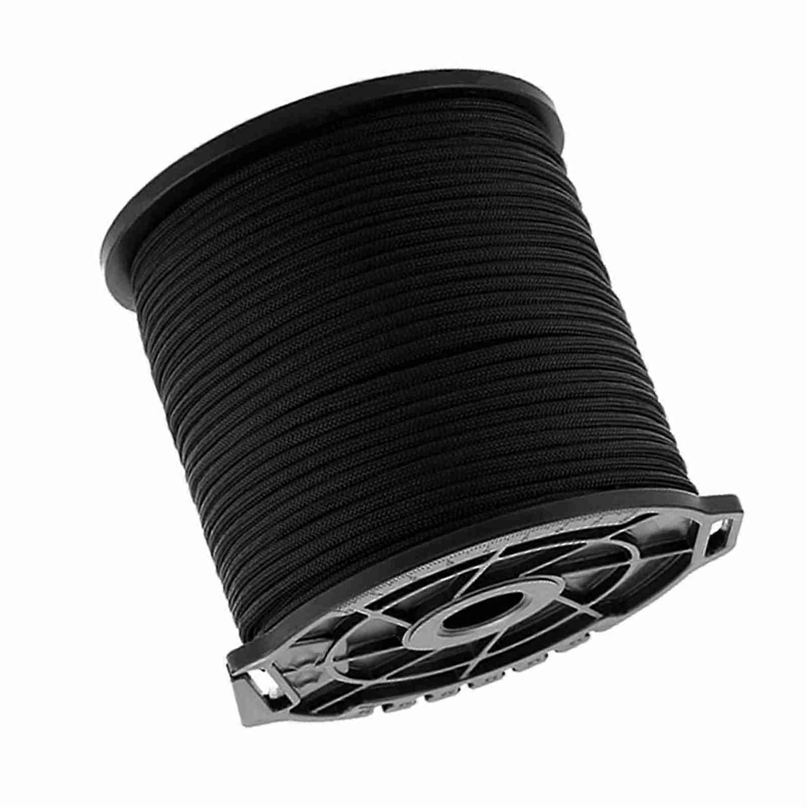 Outdoor Multi-function Spool 9core Paracord Rope 4mm Thick Binding Rope Clothesline Tent Wind Rope Climbing Rope