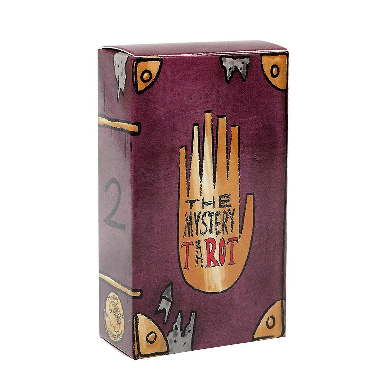Beginner Tarot Deck 78 Cards Oracle Set for Spiritual Divination and Fortune Telling 10.5 x 6.3 cm for All Skill Levels