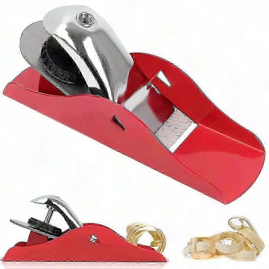 Manual Hand Plane for Wood Smoothing and Trimming - Adjustable Small Planer Tool for Carving and Processing (1pc)