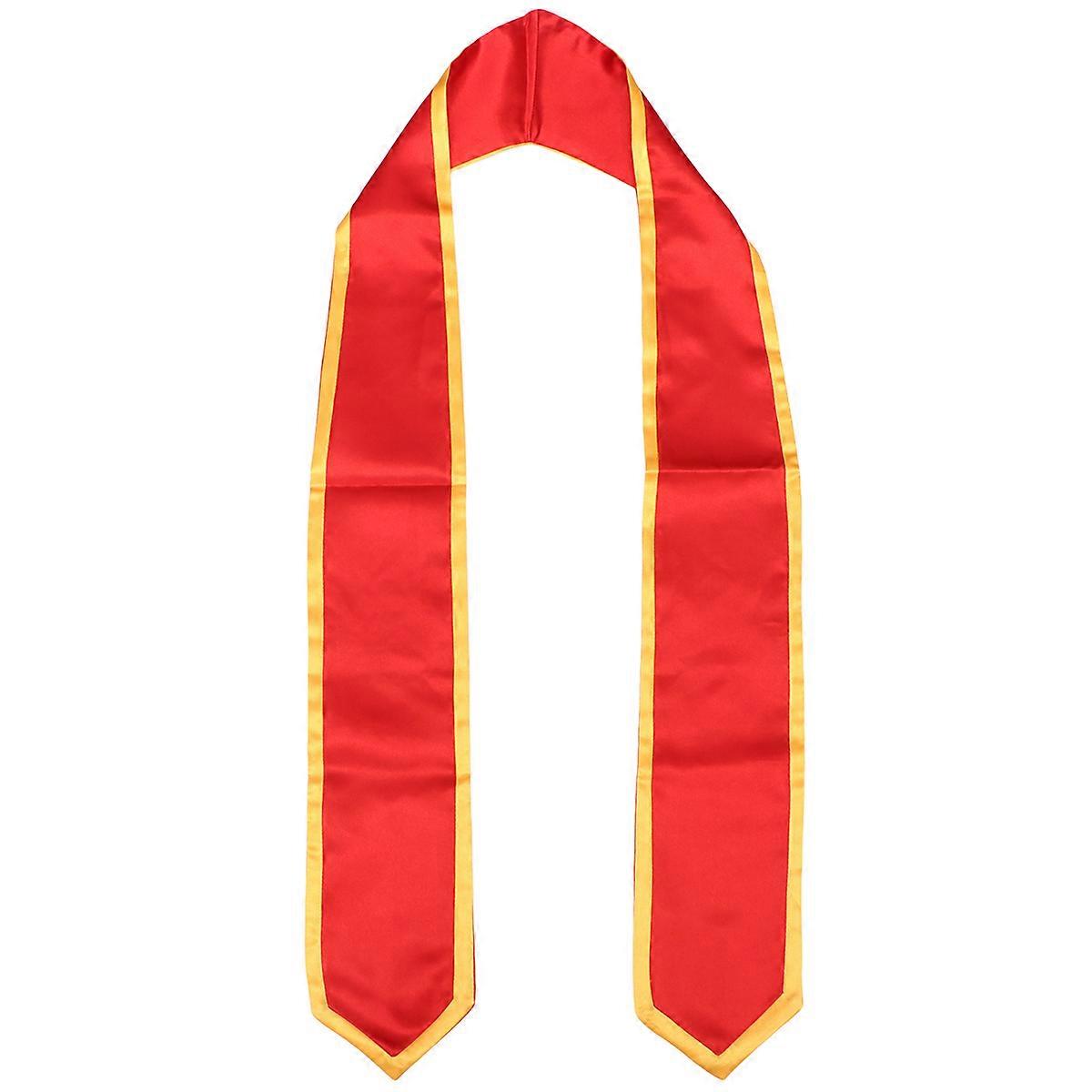 Senior Sashes Graduation Honor School Theme Party Red 1Pcs