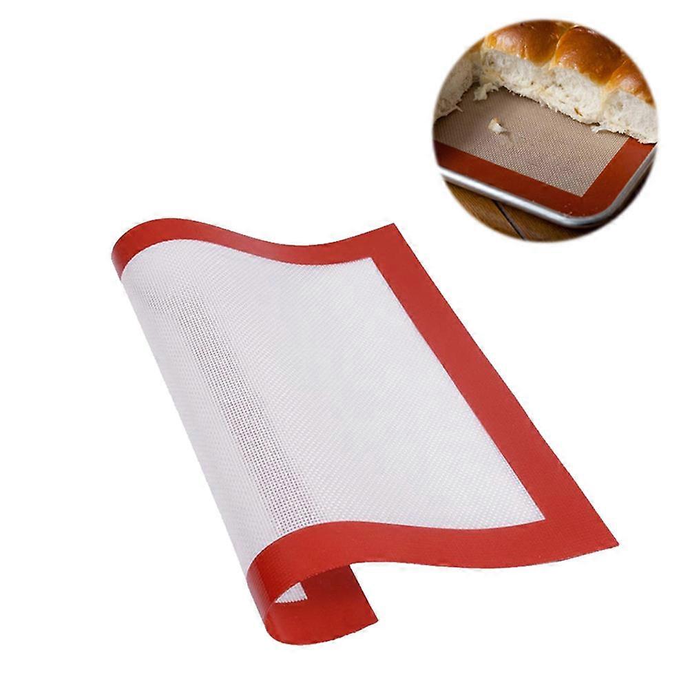 Reusable Baking Mat Silicone Tray Liner Easy to Clean Ovenable For Restaurant Pastry Work 2Pcs