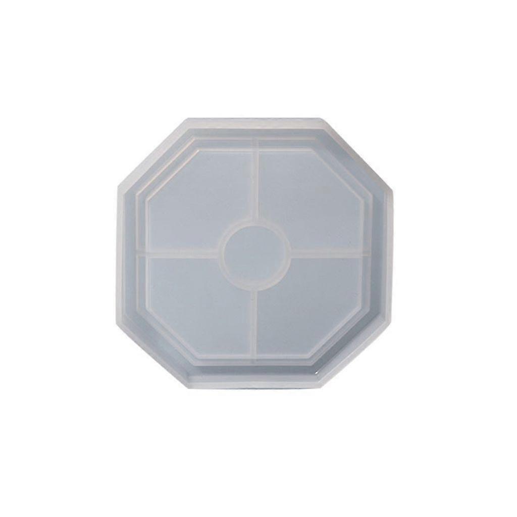 Chinese Style Tray Mold for DIY Making Resin Geode Agate Slice Coasters Mats