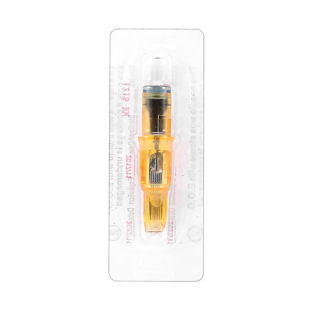 10pcs Disposable Semi Permanent Tattoo Cartridge Needles RL/RM/M1/RS for Makeup Machine 15RM