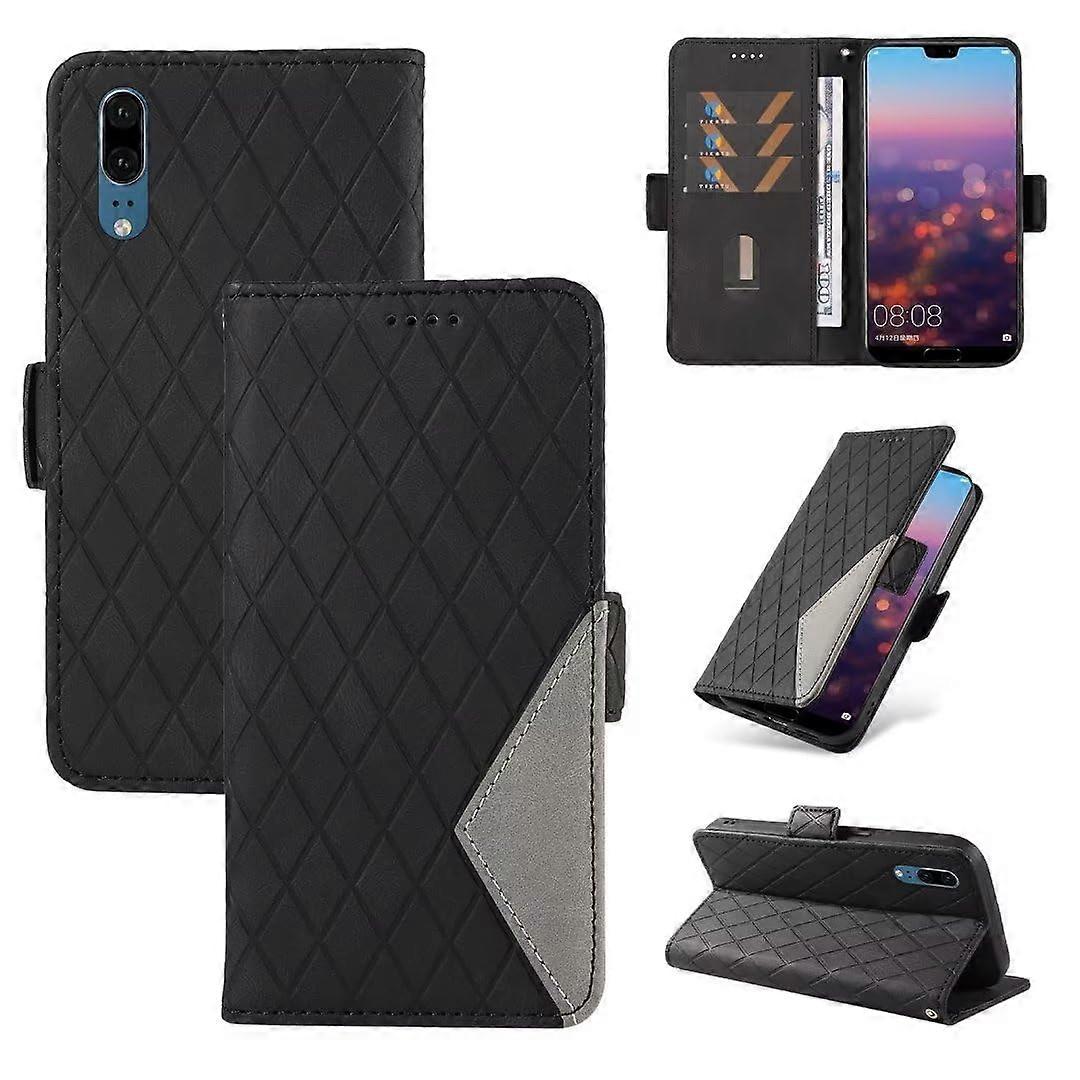 Leather Case for Motorola MOTO G54 - Flip Wallet Case With Silicone Inner, Black