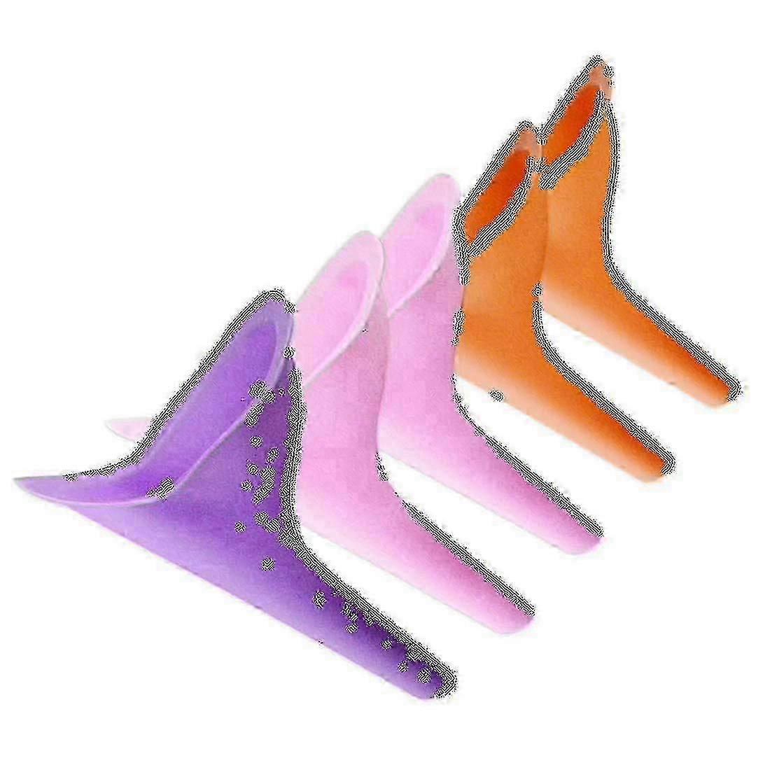 Female Urination Device 5 Pack Reusable Standing Pee Funnel for Camping