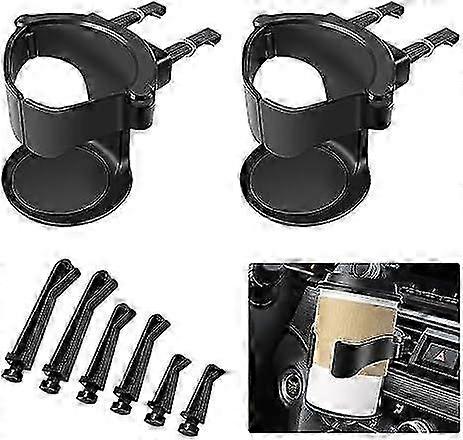 HIGH QUALITY MATERIALThe car vent cup holder made of  durable ABS material to reduce noise and vibration while driving. Fine workmanship, durable, hwy