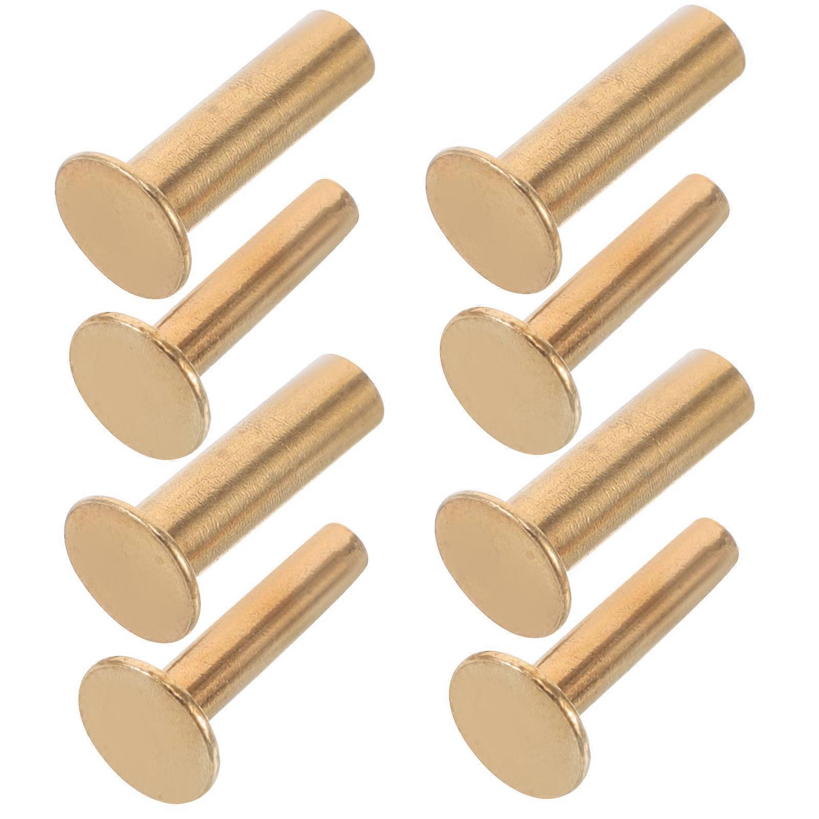 4 Pairs Handle Rivets DIY Replacement Kit for Wooden Tools – , Secure Attachment for Kitchen Accessories