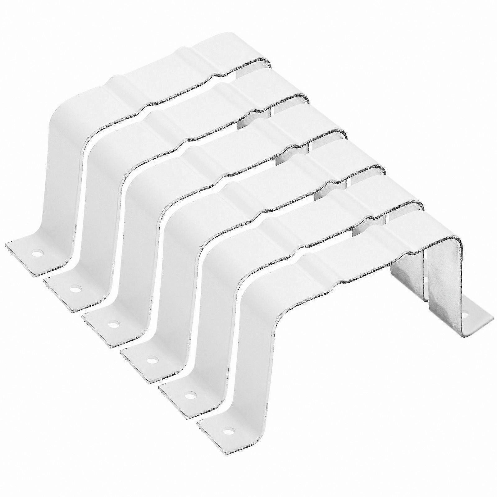 Aluminum Alloy Gutter Bracket Strap with Drainage Connector and Downspout Extension Kit