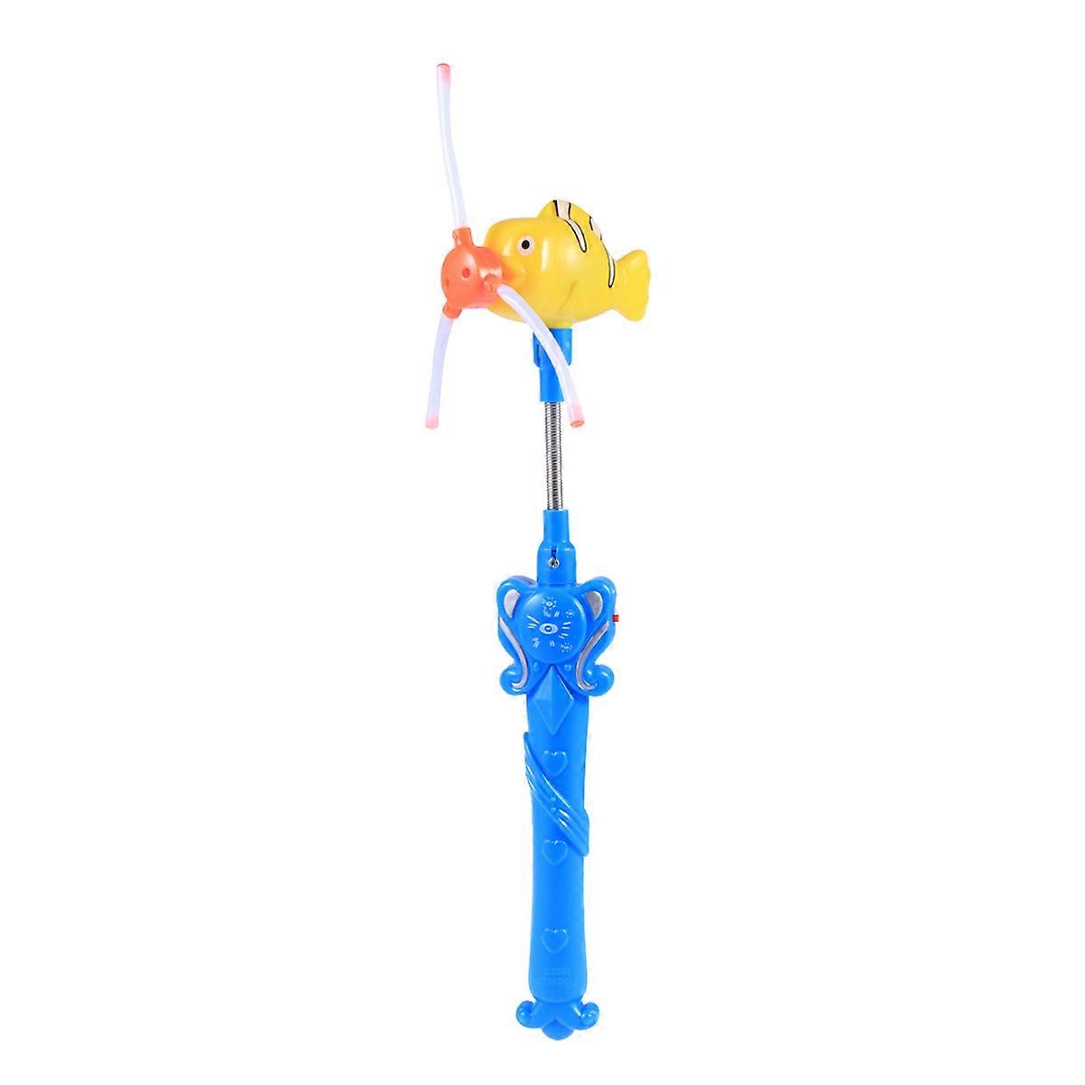 Masteelf Head Windmill Pinwheel for Children Playing Random Color without Battery 2pcs
