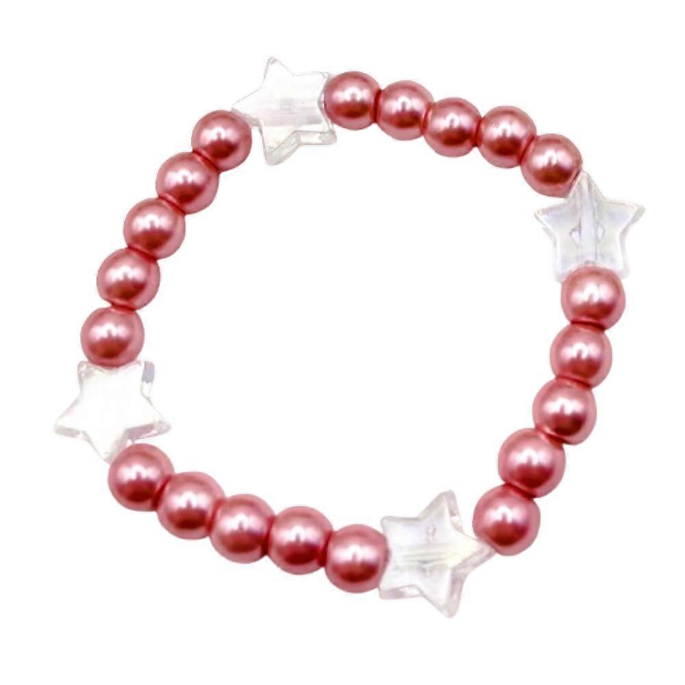 Rose Pink Children's Stretch Bracelet by Candi Co