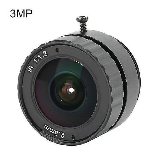 CCTV fixed lens 2.5mm 3MP mount CS high definition for camera
