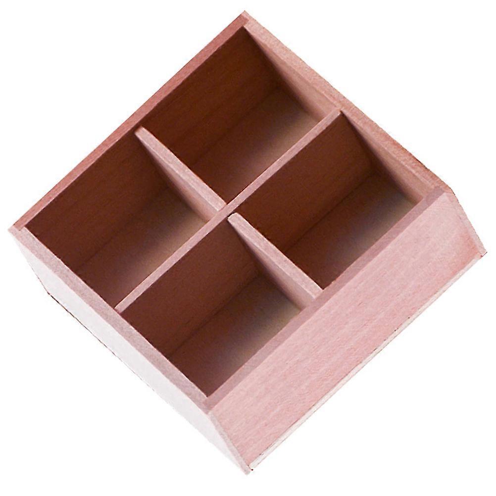Mini Wooden Cabinet Decor for Doll Houses Decorative Mini Furniture Models 1/12 Scale