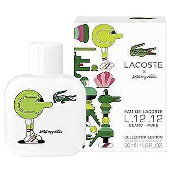 Lacoste X Jeremyville Eau De Lacoste L.12.12 Blanc Pure 50ml Eau De Toilette Spray