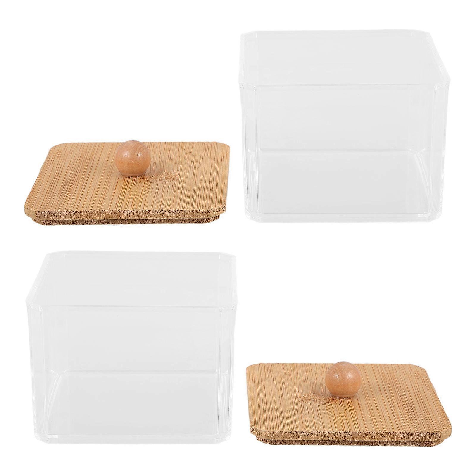 Plastic Containers for Laundry Powder with Airtight Storage Box for Organization 2Pcs
