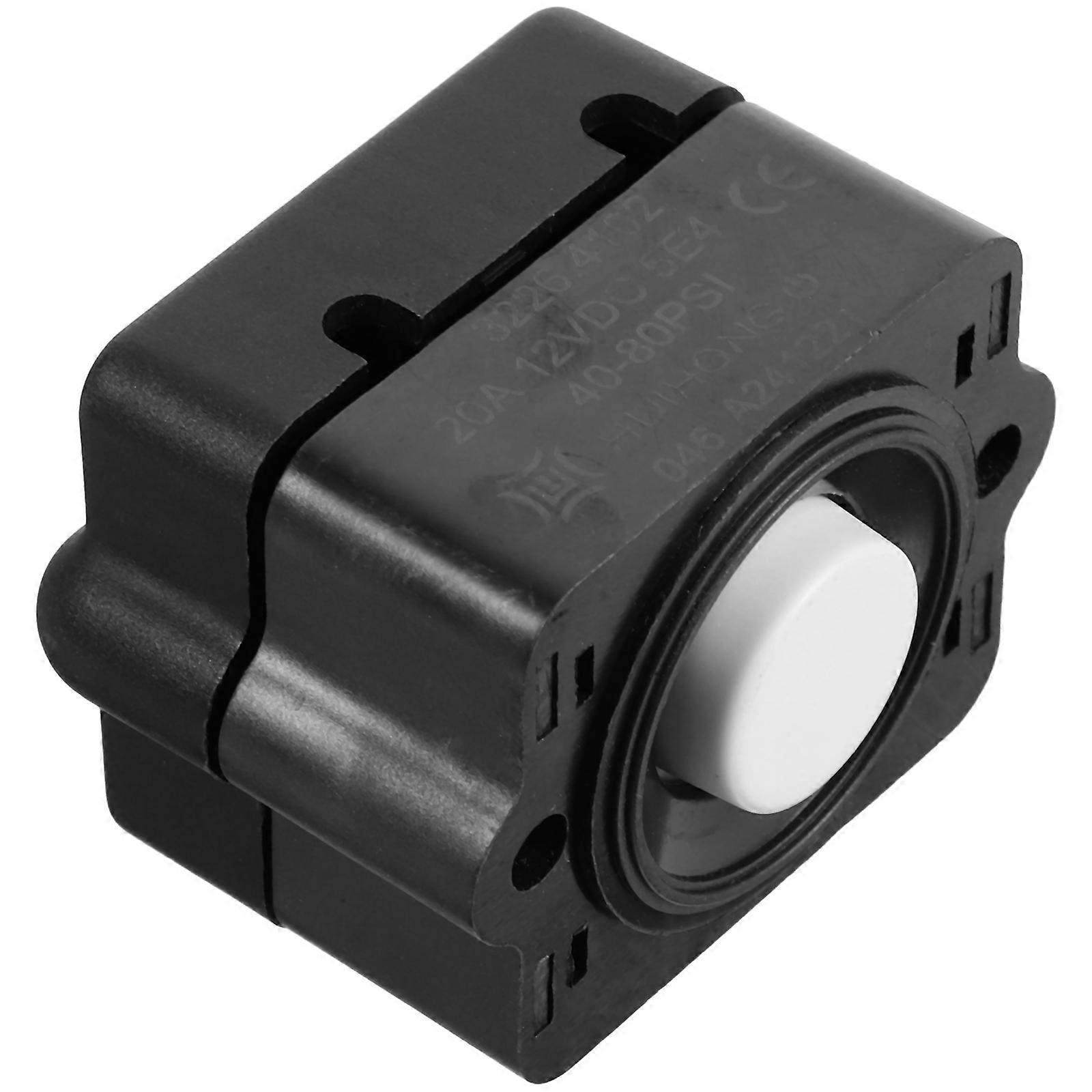 Diaphragm Pump Pressure Switch Durable Water Pump Accessory for Stable Pressure Control and Enhanced Pump Longevity with Easy Installation