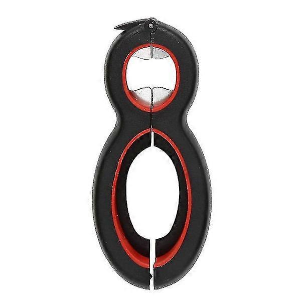 Stainless steel can opener 6 in 1 multi can opener Manual opener Take off lids Easy portable lid twist off