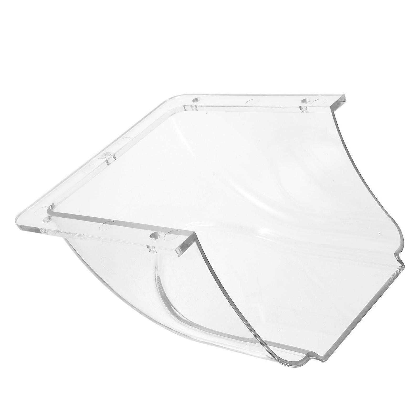 Ringdoorbell Rain Cover Simple Design Access Control Machine 15.5x14cm 1Pcs