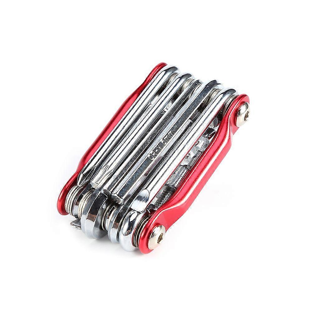 11-in-1 Transformers Bicycle Repair Tool Bike Pocket Multi Function Folding Tool
