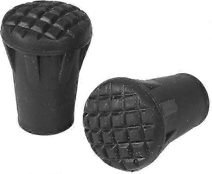 Hiking Poles Caps, 6pcs Trekking Pole Tips Crutch Cane Protectors Rubber Feet End Tips For Hiking Pole Walking Trekking Poles