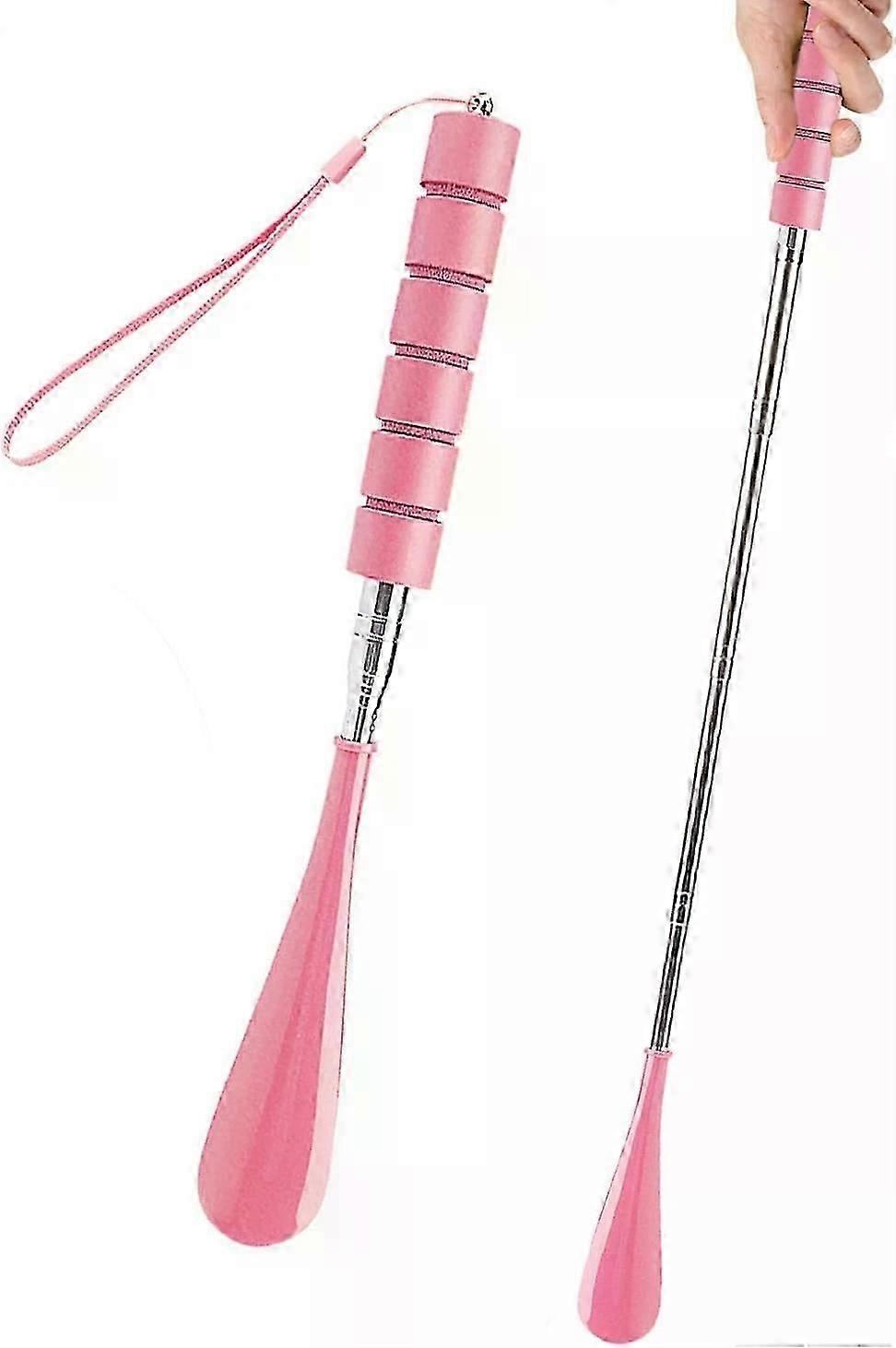 Shoe Horn, Long Handle Retractable Telescopic Foldable for Easy Shoe Wearing