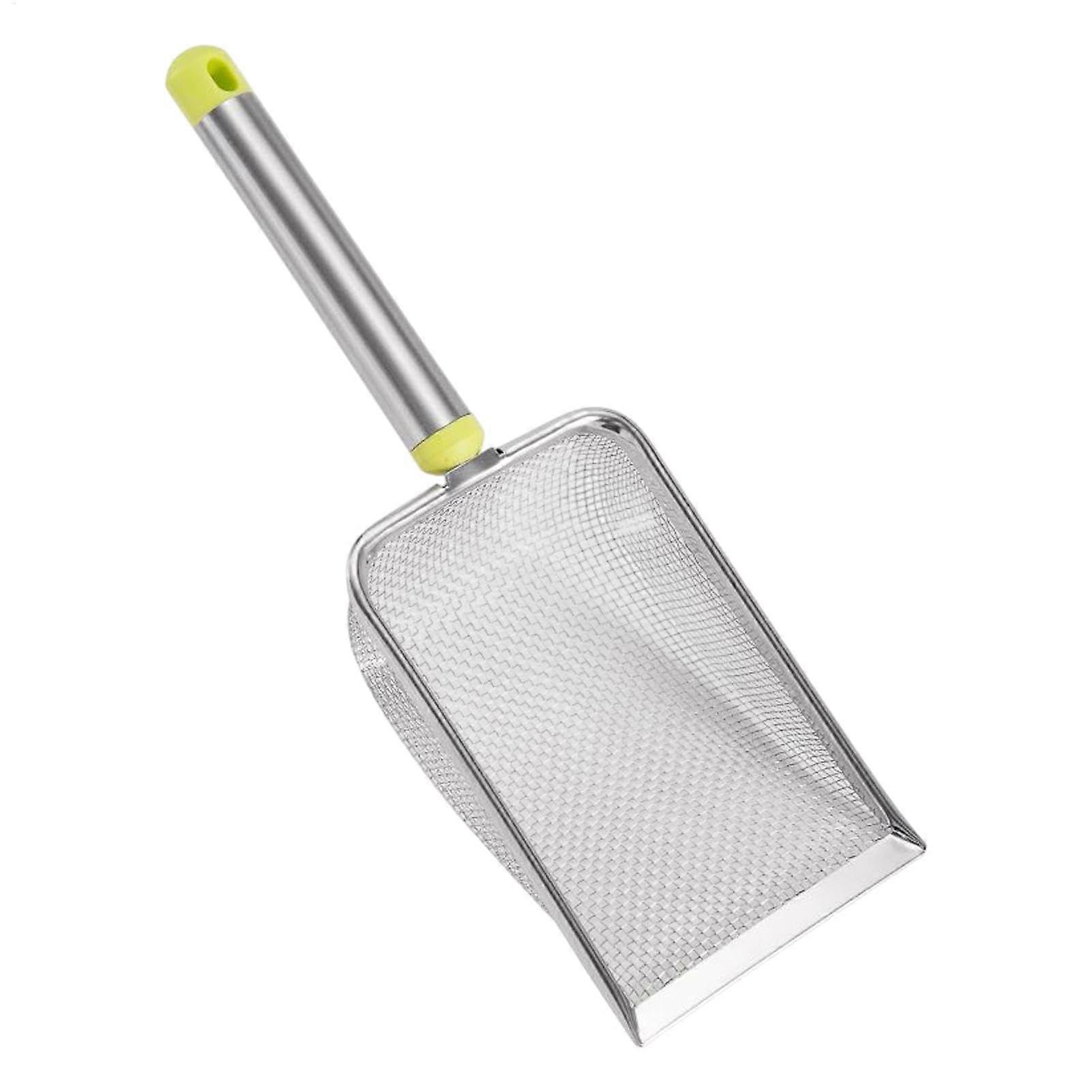 Hamsterbad – SCOOP Cleaning Tool  Ergonomic Handle with Deep Scoop, Pet Cleaning Tool, Pooper Scooper for Cats, Waste Container, Green