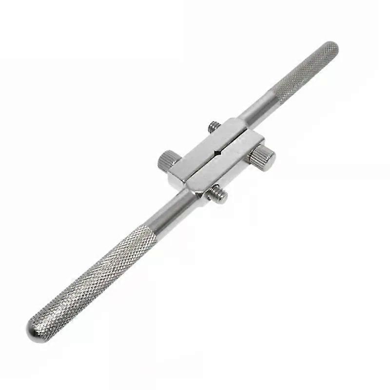 M4-M12 Adjustable Thread Holder Ratchet Hand Wrench Tapping Tools Repair Screws Metric Thread Twist Drill Tool for Machine Operator