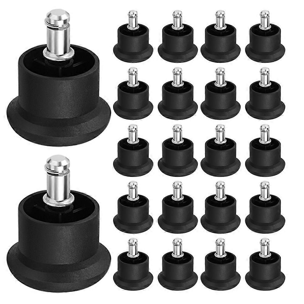 Black Furniture Pads with Thick Structure for Floor Protection 15 Pieces Suitable for Chairs
