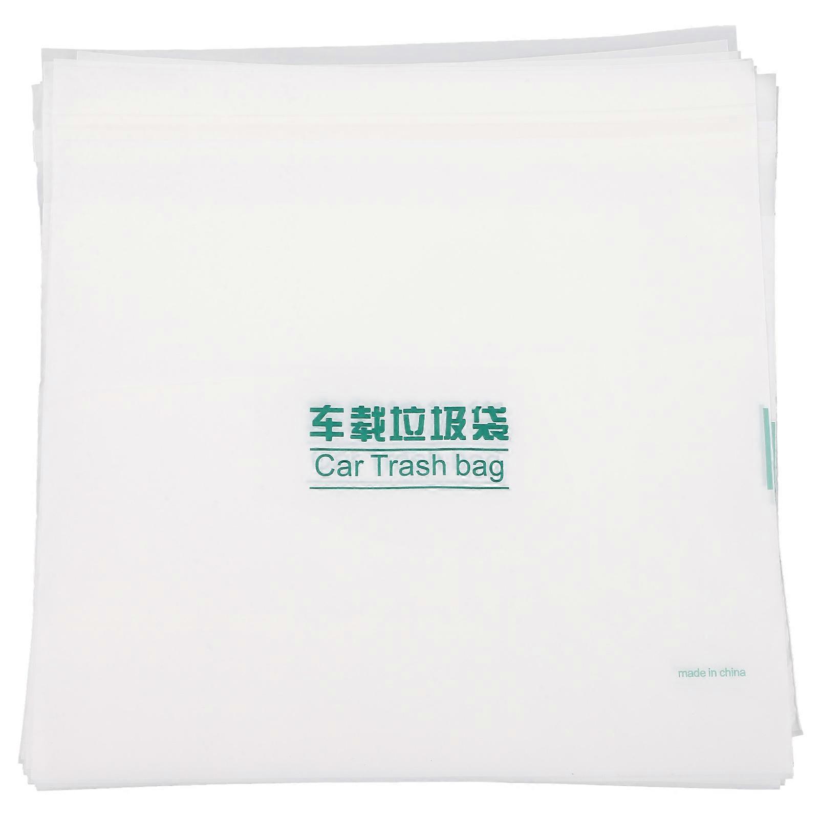 White Adhesive PE Garbage Can with Leakproof Design for Storage 100pcs