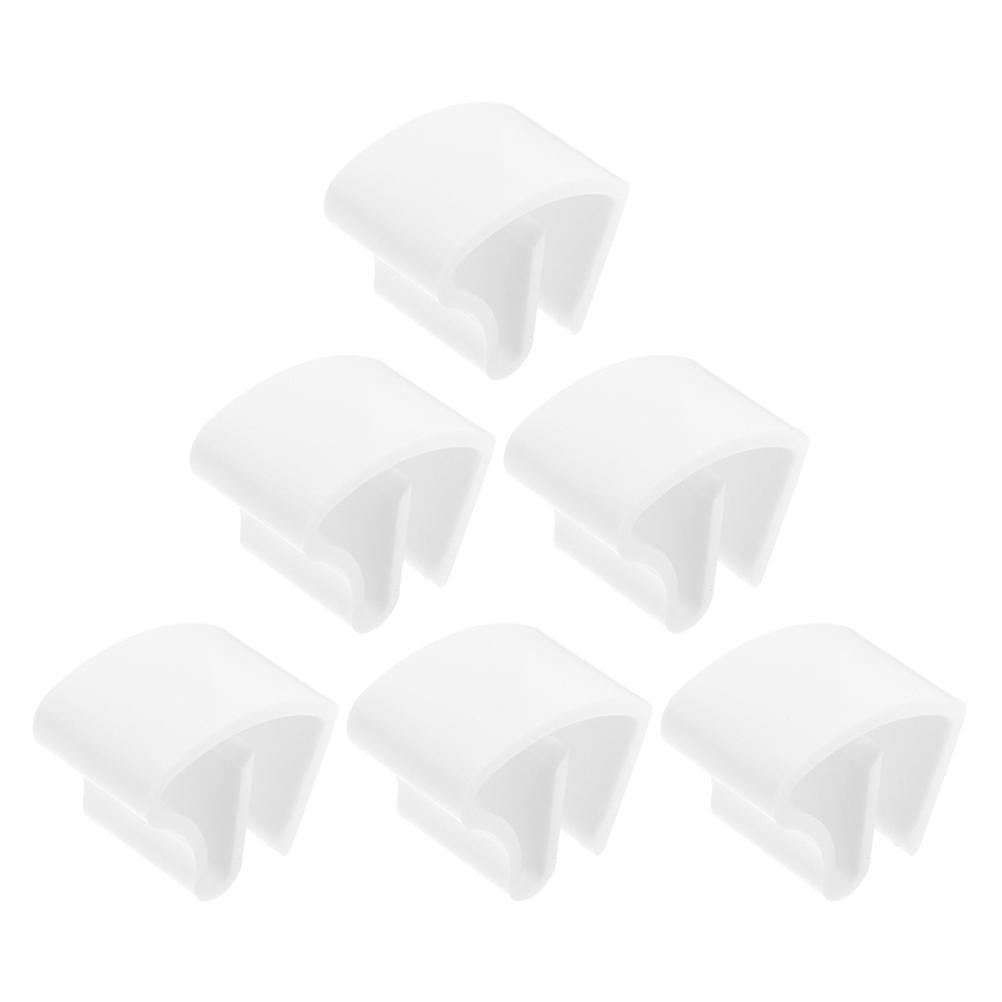 Curtain Accessories For Office Use Featuring Sleek Design Made Of POM For Concealed Installation 6Pcs