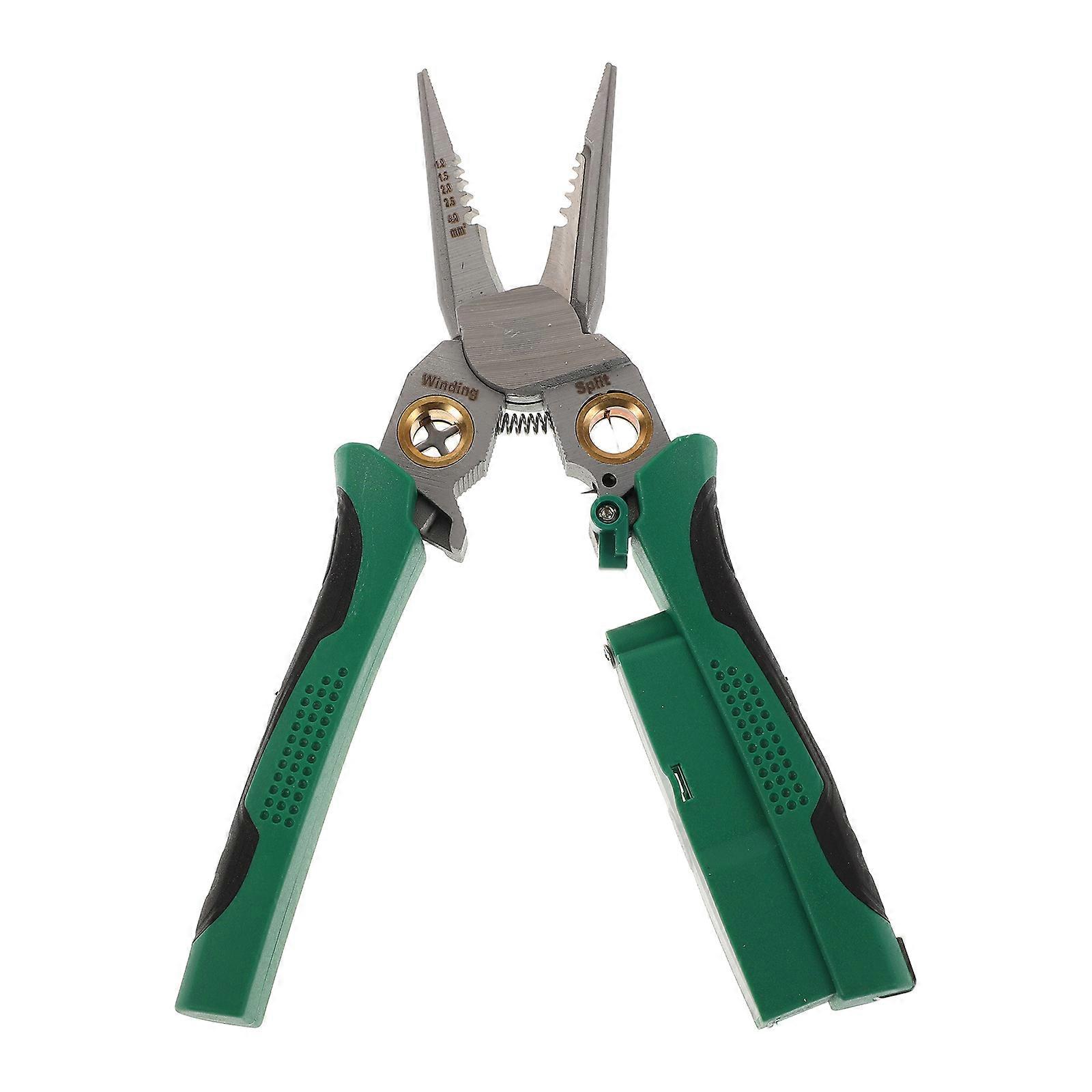 Maintenance Work Portable Wire Strippers Dual Design Stainless Steel Ideal For Electricians 20.00X5.00X5.00CM 1Pcs