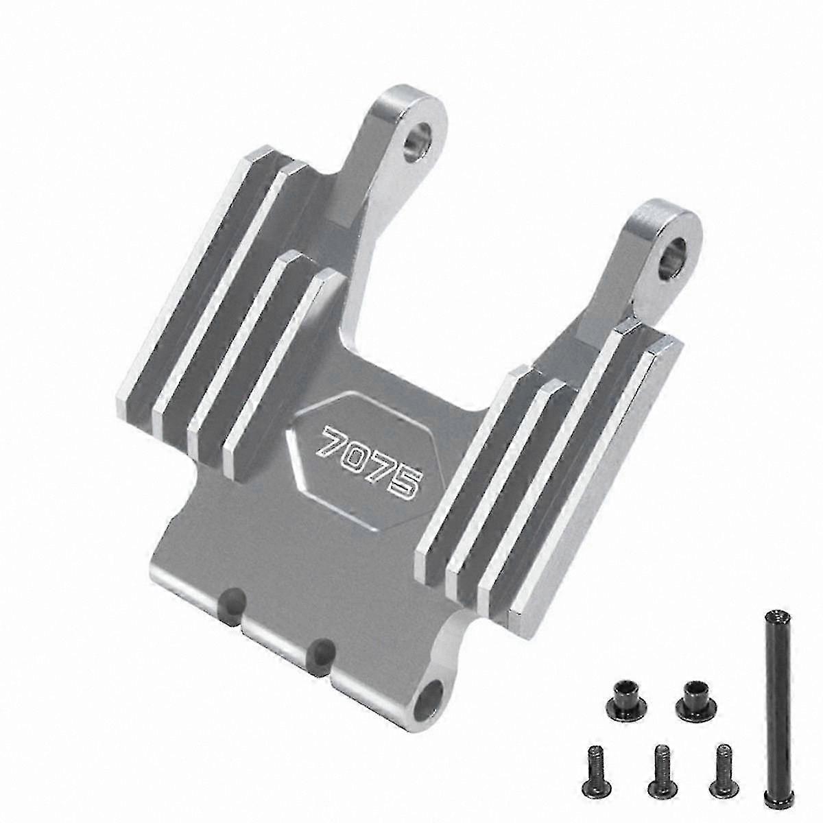 Electric Motorcycle Front Faucet Seat Support, Aluminum Alloy, Silver, Compatible with 1/4 Models, High-Quality Replacement Part 261010