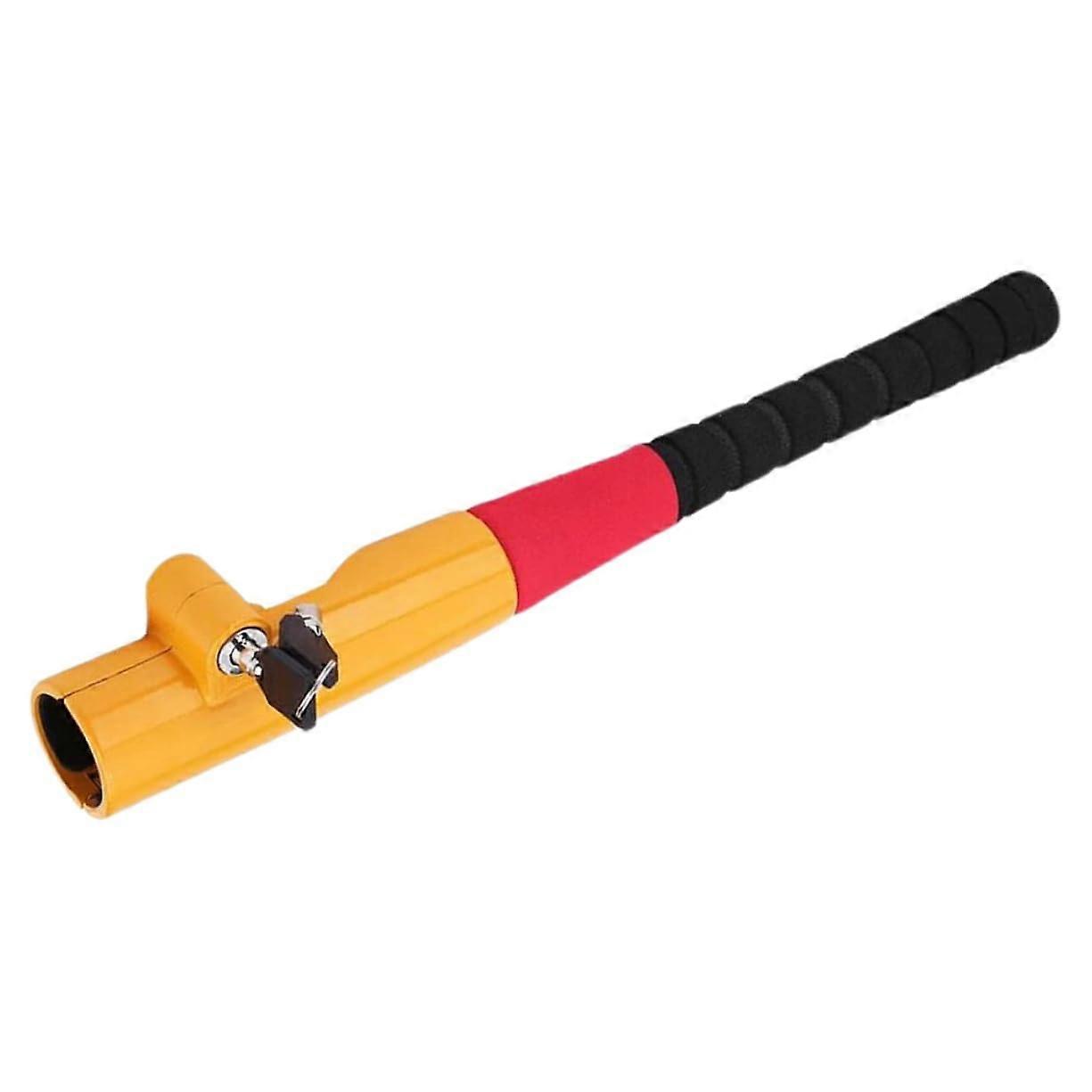 Adjustable Steering Wheel Lock Multifunctional Telescopic AntiTheft Device for Cars, Motorhomes, and Installation Reliable Protection Against Theft