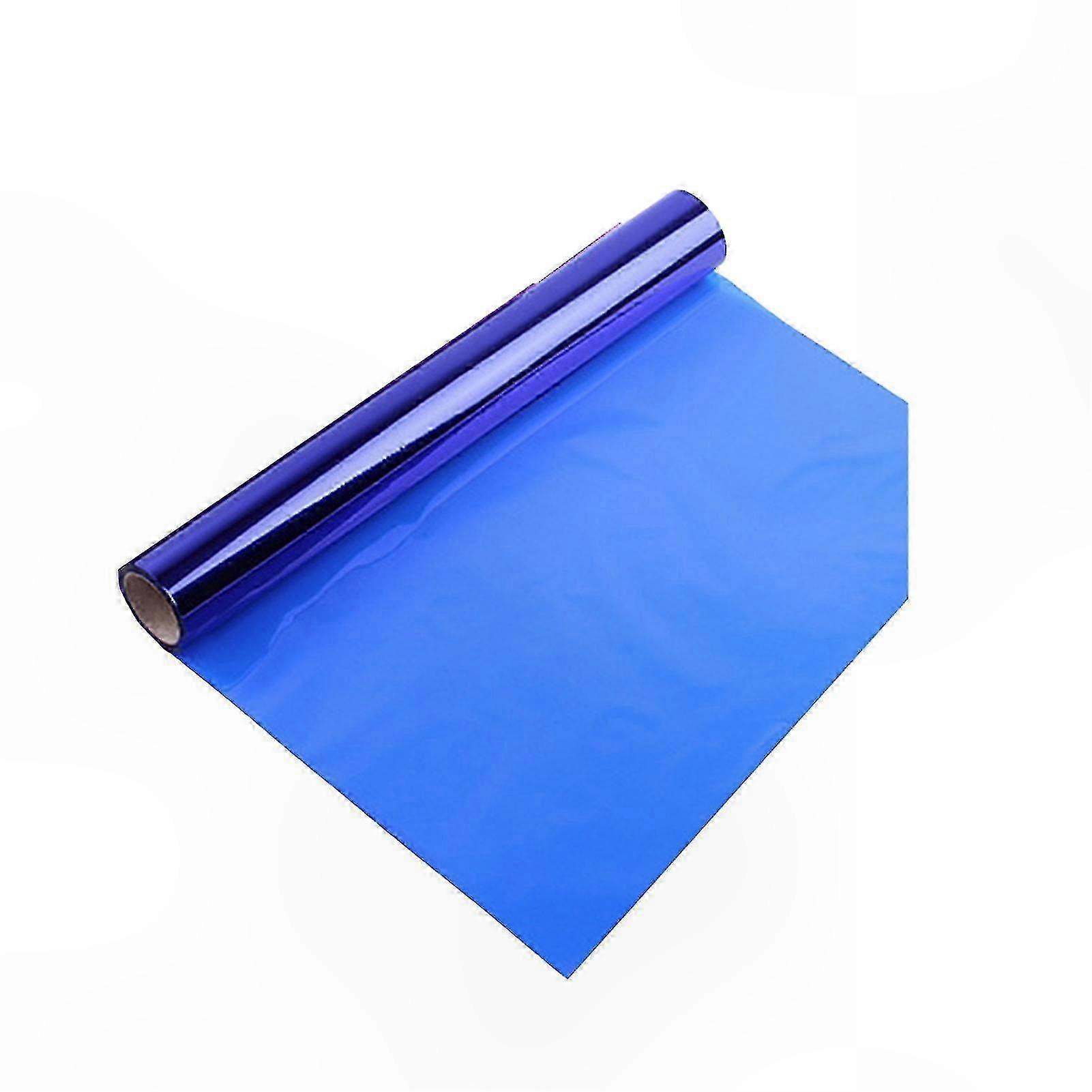 Bright Color Cellophane Wrap Roll for Party Decor, 1 Roll Plastic Visual Effect Packaging Material