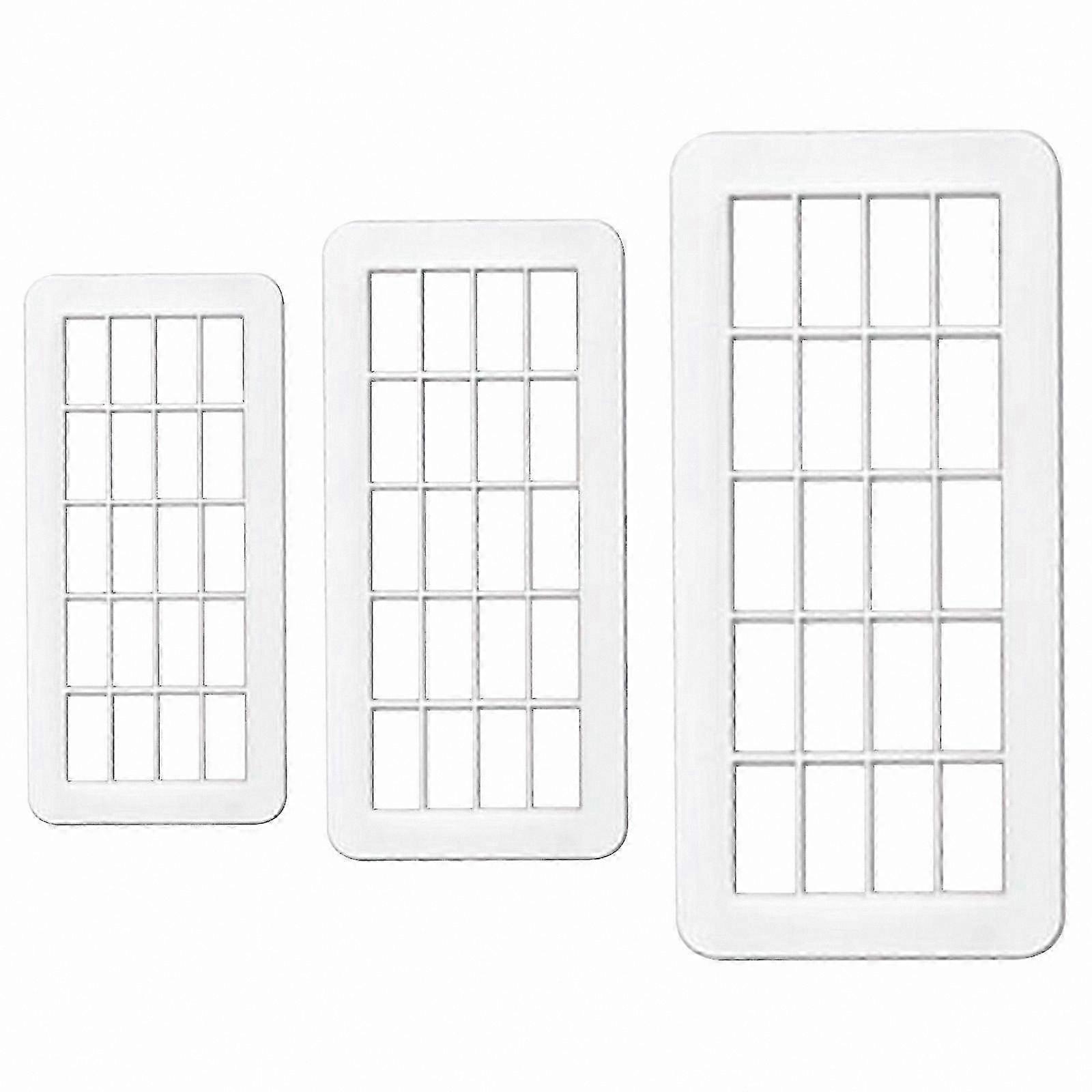Geometric Cake Stencil Cutter for Decorating and Shaping