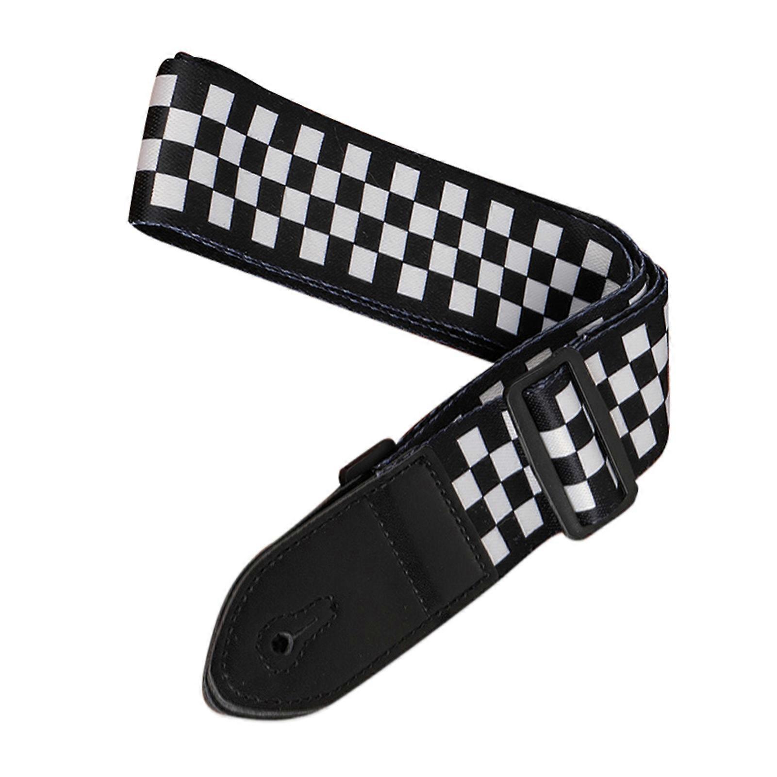 Adjustable Ethnic Style Polyester Guitar Strap 0.85-1.35m Length