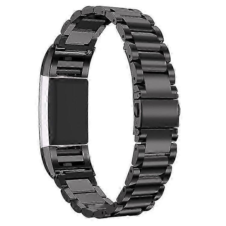 Correa de reloj de acero inoxidable 316L compatible con Fitbit Charge 2
