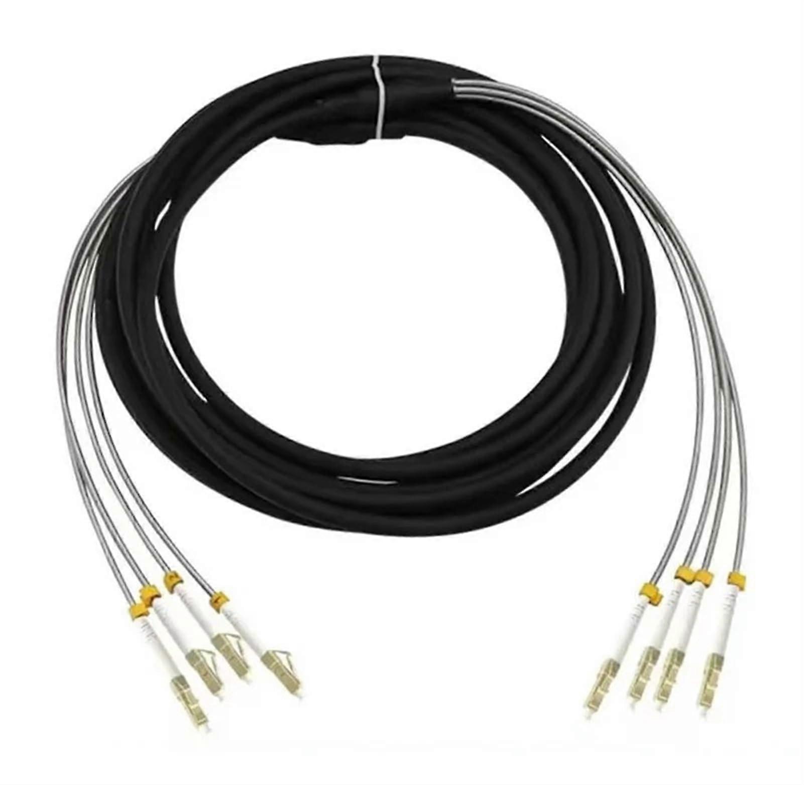 Patch cable for outdoor use, 2/4core, 7 mm, 2C, 4C, OM1, OM2, CPRI, LC, SC, FC, FC, FC, FC, FC, FC, FCFC, 4C OM2, 30 m, waterproof