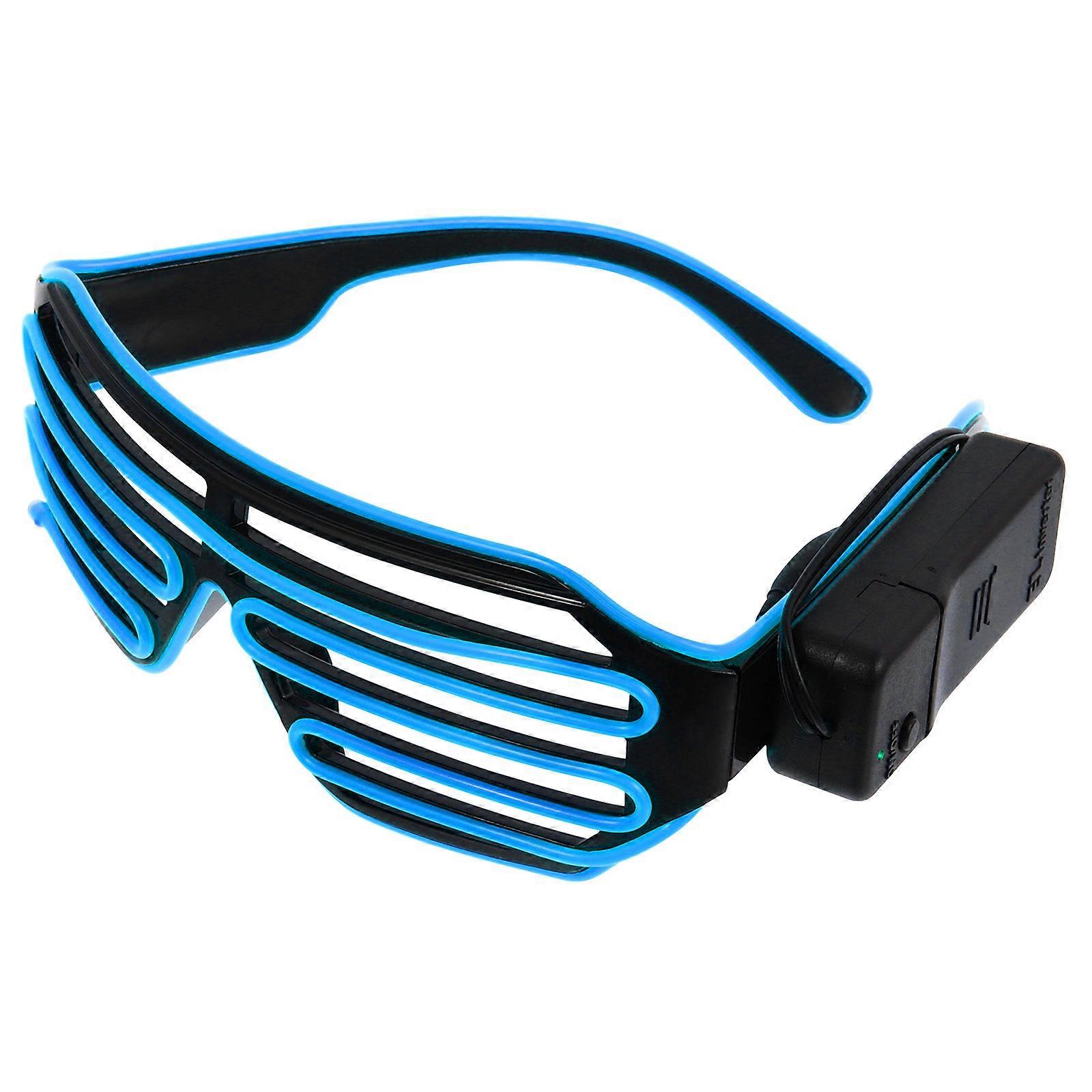LED Light Emitting Glasses for Carnival and Plastic Material 1Pair