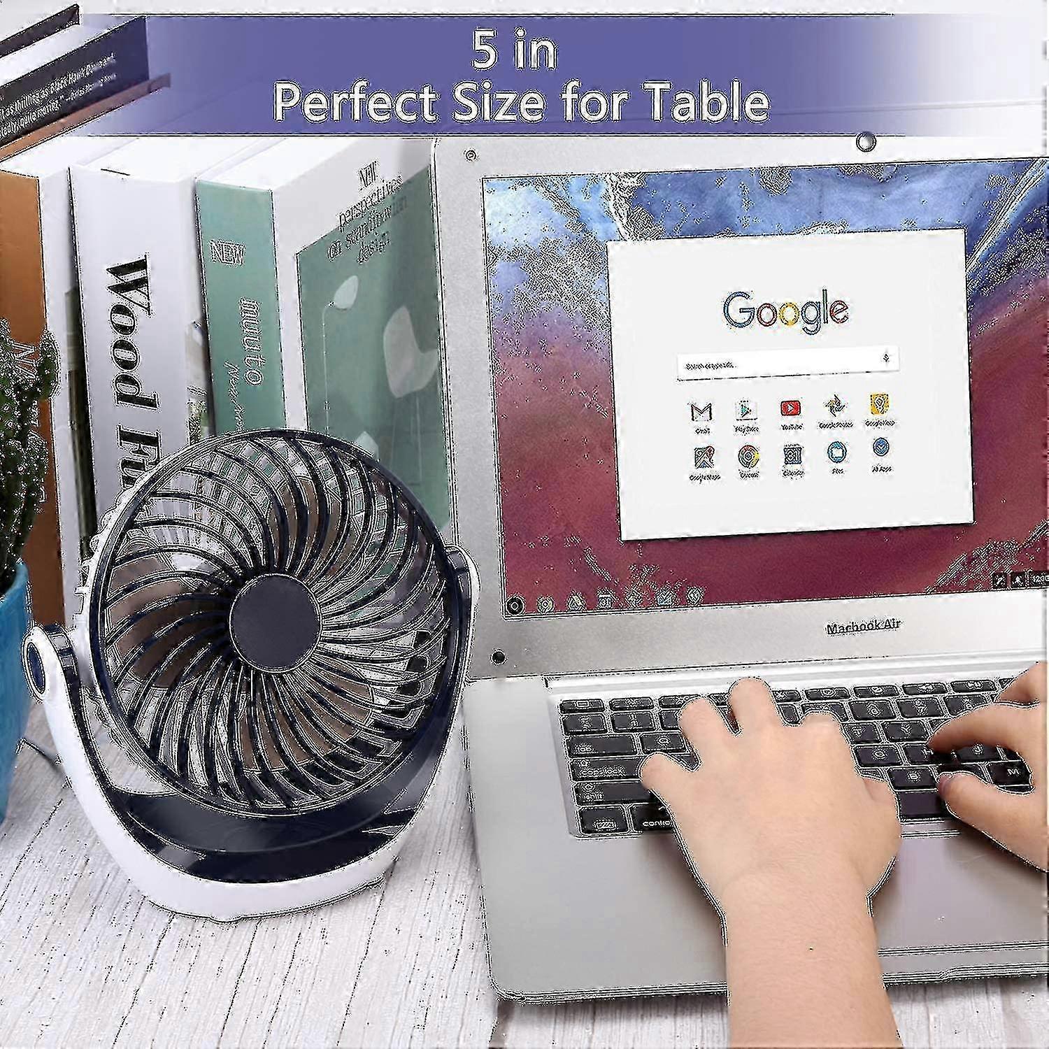 Camping Office Desktop Small Fan Mini Outdoor