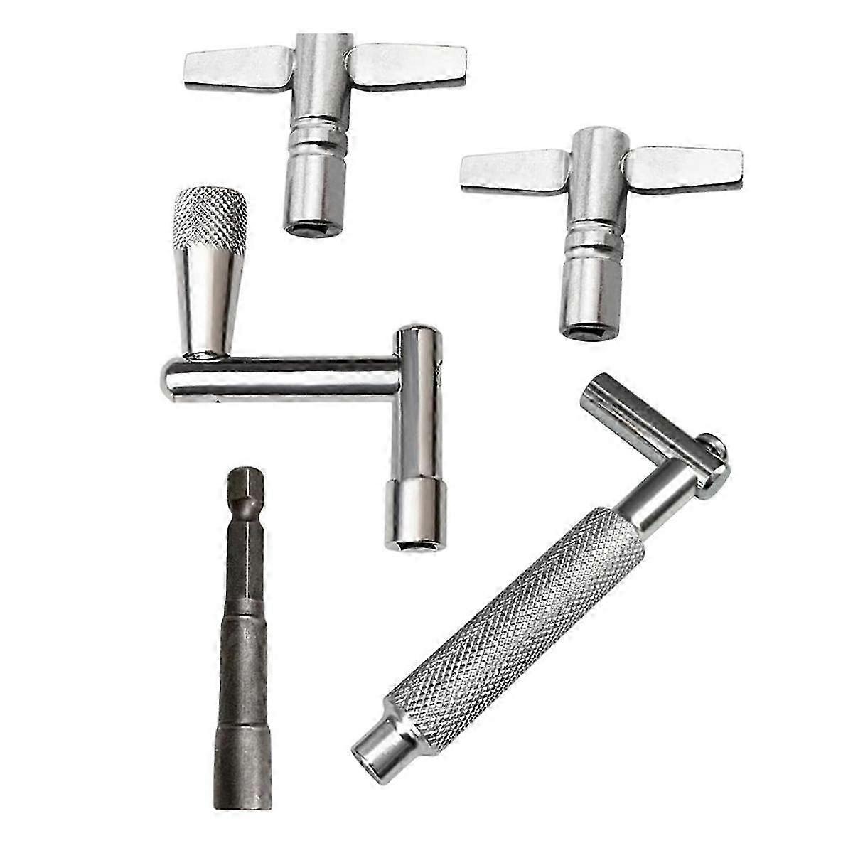Z-Shaped T-Shaped Metal Drum Key Quick Drum Lock High-Speed Rotating Speed Detachable Instrument Accessories
