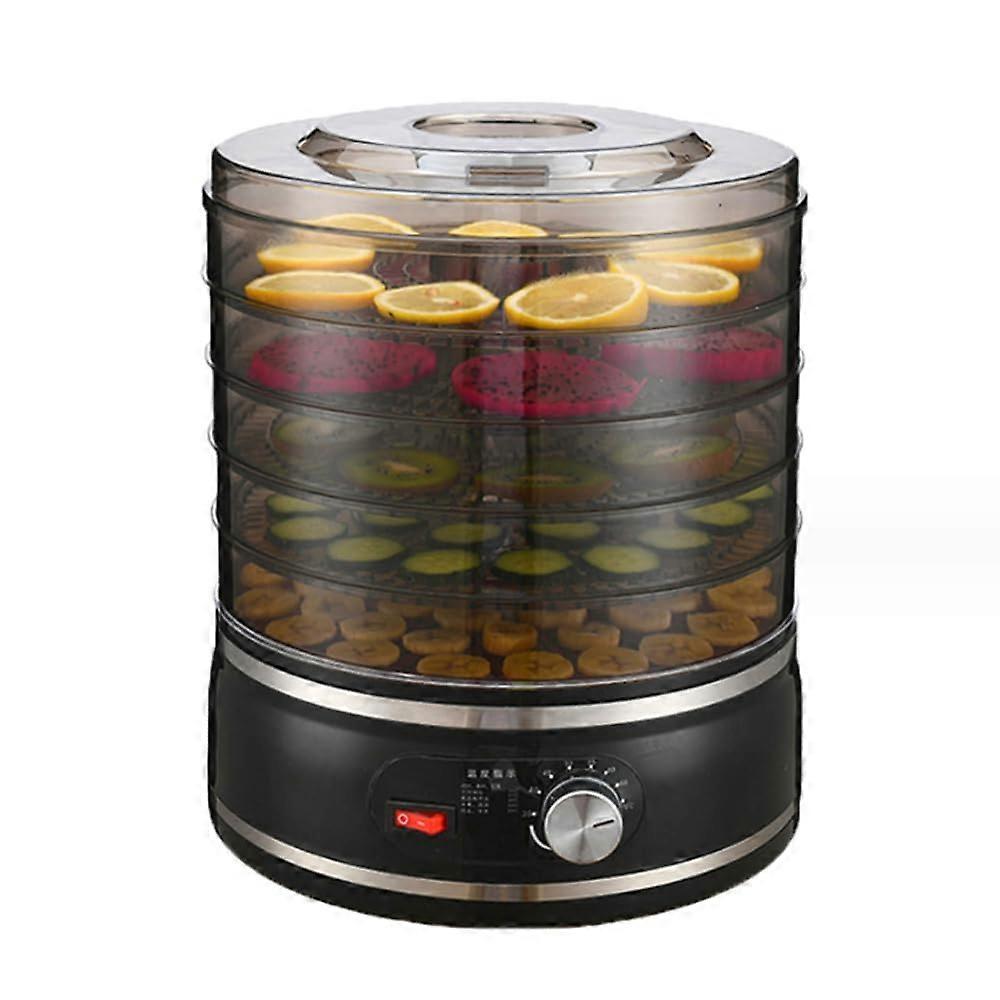 Fruit Dehydrator With Adjustable 3570 C Temperature, 5 Stackable Trays, 13 L, 350 W, For Fruits, Vegetables, Jerky
