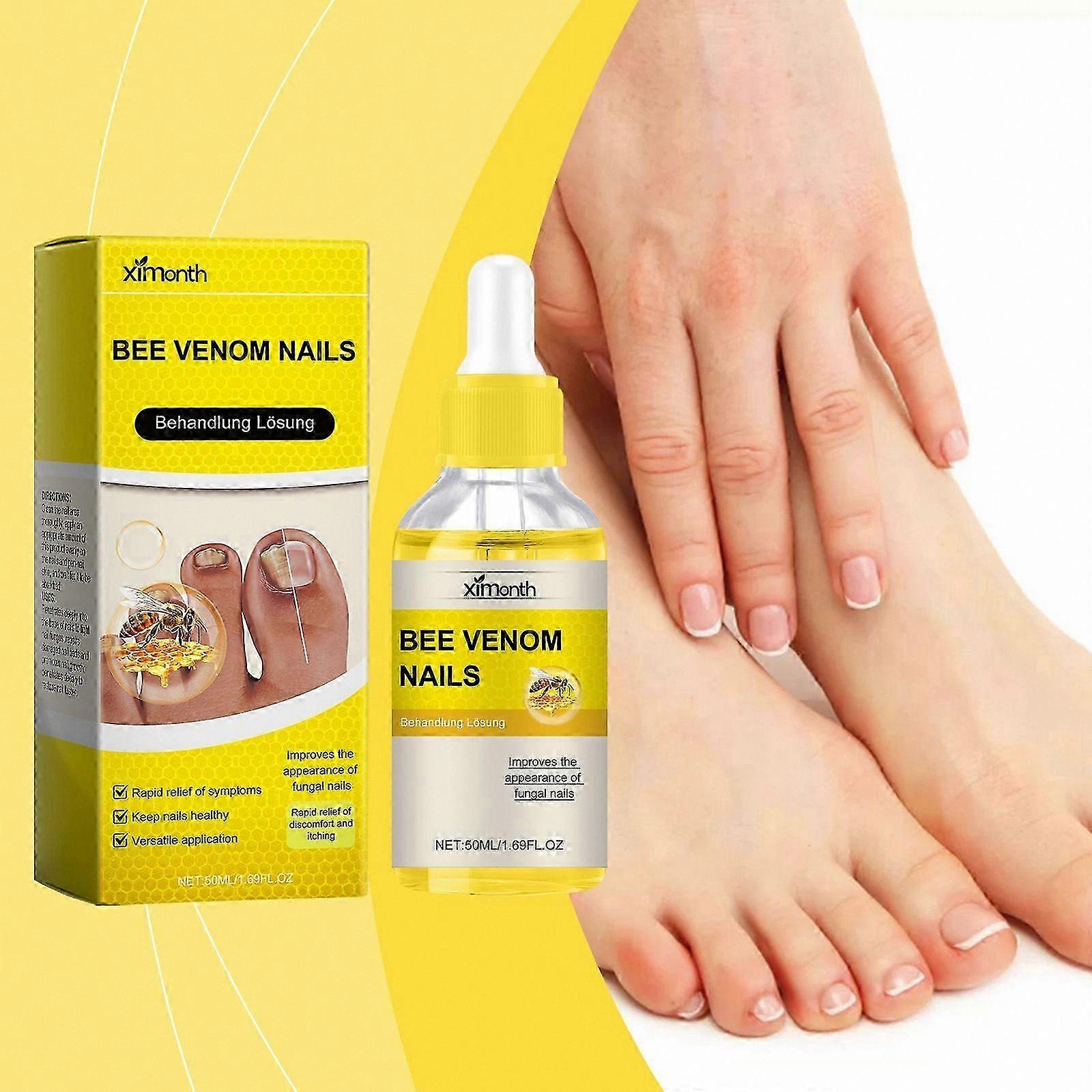 Nail Repair Serum with Bee Venom, Growth and Care Solution for Healthy Nails