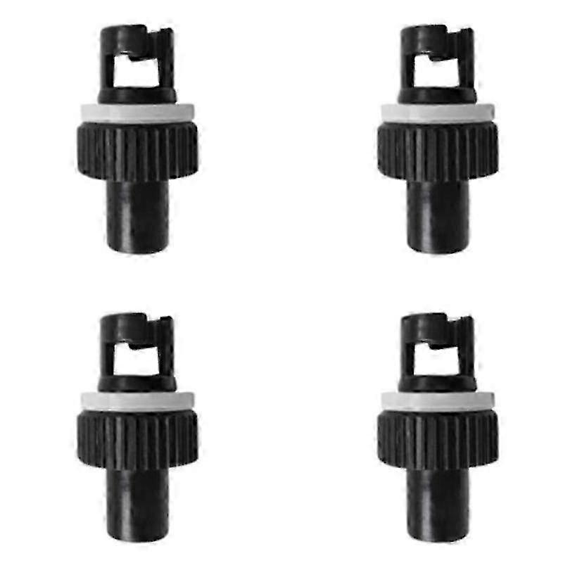 4Pcs Air Pump Hose Valve Adapter Kayak Inflatable Boat Air Valve Ho...