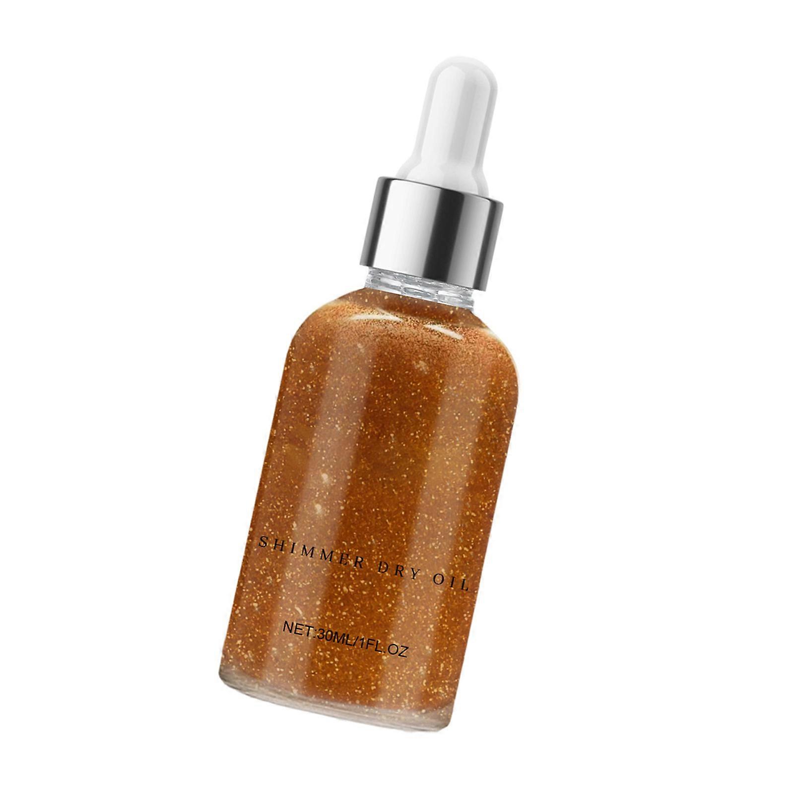 Radiants Finish Body Oil For Dance Event Skin Conditioning Formulas Non Comedogenic Sparkles Cosmetic Quickly Dry Texture Reusable Packaging Festive