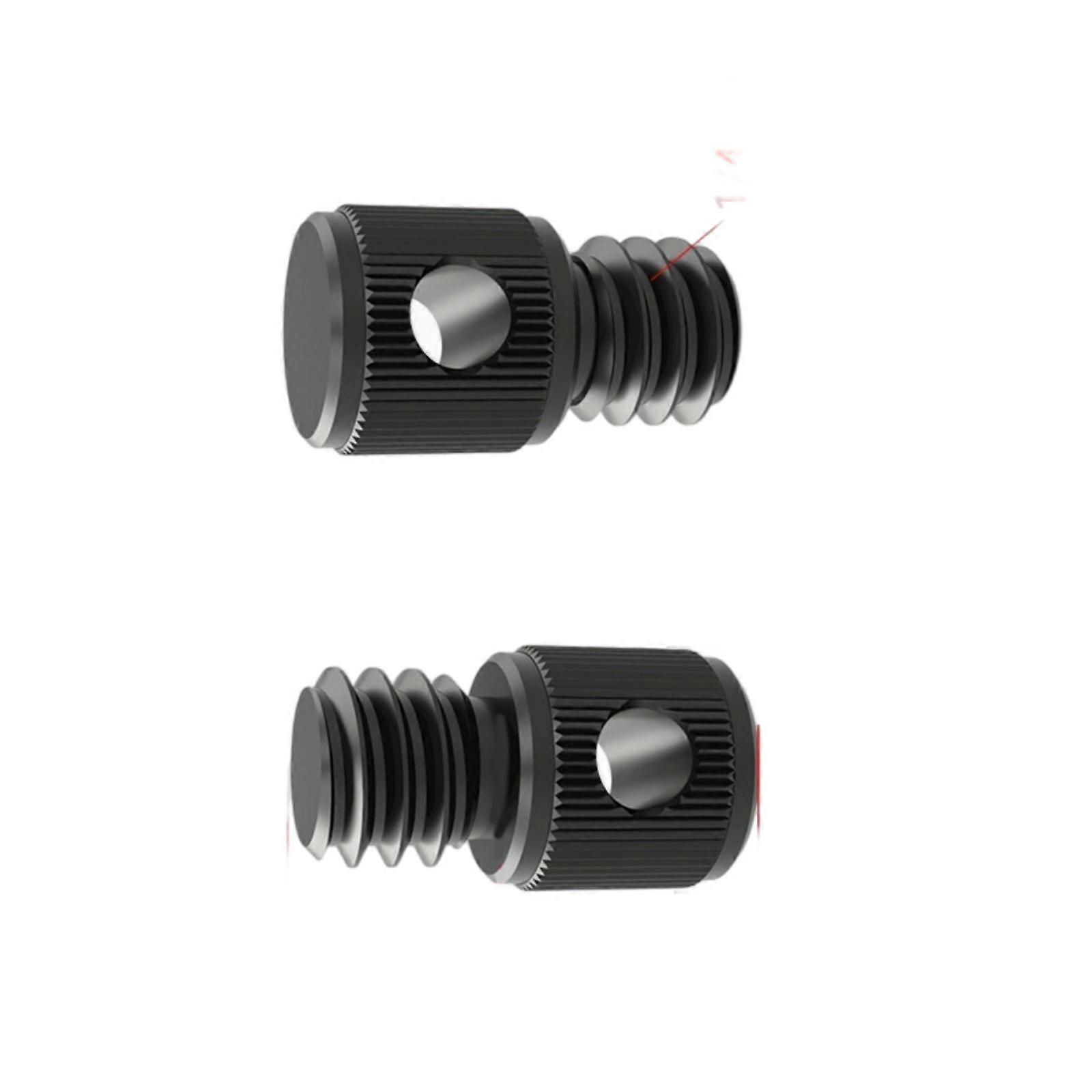 Alet gerektirmeyen 1/4 inç kamera montaj vidası, metal yapı, güvenli kaymaz dişli, fotoğraf aksesuarları ve ekipmanları için, çok renkli.